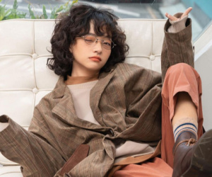 Khazsak - gái xinh tóc xù đang siêu hot siêu cool trên Instagram!
