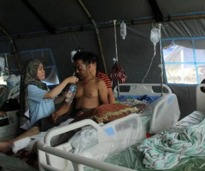 Nạn nhân vụ động đất ở Indonesia tăng lên 73 người