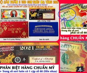 Rầm rộ săn tiền lì xì, đổi tiền mới