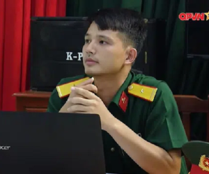 Sao nhập ngũ: Sau Mũi trưởng Long lại xuất hiện 'trai đẹp' quân nhân làm dân mạng thổn thức, còn khiến Diệu Nhi phải độn thổ