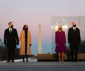 Loạt hình ảnh ấn tượng trước lễ nhậm chức của ông Biden