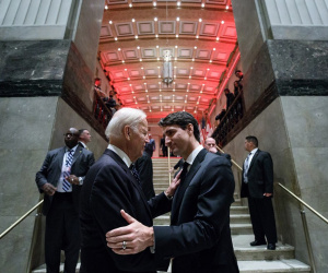 Tân tổng thống Mỹ Joe Biden điện đàm với thủ tướng Canada đầu tiên