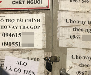 Khốn khổ vì vay tín dụng đen lãi suất hơn 500% một năm