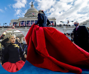 Lady Gaga gây sốt với màn xuất hiện ấn tượng trong lễ nhậm chức của Tổng thống Mỹ Joe Biden
