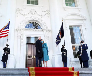 Vợ chồng ông Biden gặp sự cố bất ngờ ở Nhà Trắng