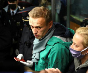 Vợ ông Navalny bị bắt