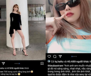 Hải Tú có hành động kỳ lạ với Thiều Bảo Trâm giữa nghi vấn 'trà xanh'