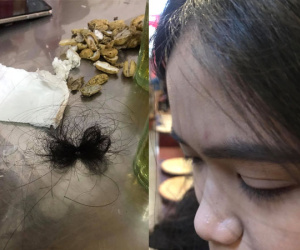 Đi bar trên phố Tạ Hiện, cô gái bất ngờ bị bạn gái của quản lý quán hành hung, 'ném bát gạt tàn' vào đầu