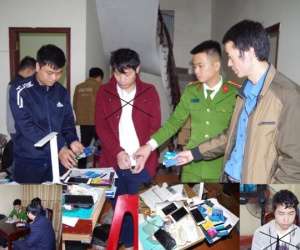 Thuê phòng nhà nghỉ làn 'bản doanh' đường dây đánh bạc tiền tỷ qua mạng