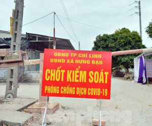 Cận cảnh 13 chốt kiểm soát khu dân cư ở Hải Dương vì ca mắc COVID-19