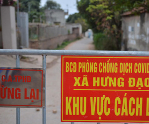 Phong tỏa 1 thôn ở Hải Dương, giãn cách xã hội 1 xã liên quan đến nữ công nhân dương tính Covid-19