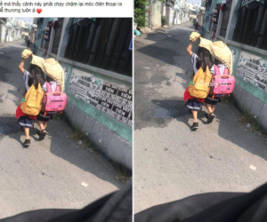 Nam sinh chụp lại cảnh tượng 'cưng xỉu' trên đường, không ngờ nhận ngay 'bão like'