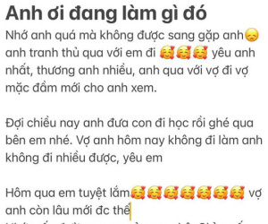 Vợ suýt ngất vì phát hiện màn ngoại tình trắng trợn khi cầm điện thoại của chồng và 'bí quyết cắm sừng mới' của đàn ông phụ nữ cần phải biết!
