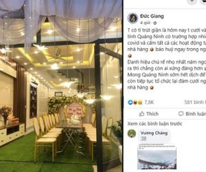 Hoãn tiệc cưới do Covid-19, chú rể Quảng Ninh than trời nghe vừa thương vừa buồn cười 'Chú rể nhọ nhất năm không ai xứng đáng hơn tôi'