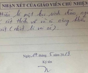 Loạt nhận xét 'bá đạo' của thầy cô khiến học sinh hoang mang 'vậy là khen hay chê?'