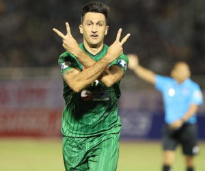 Merlo ghi bàn, Sài Gòn giành 3 điểm trước SLNA