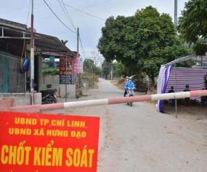 Phong tỏa 21 ngày thêm nhiều khu dân cư ở Hải Dương