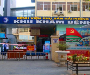 Hải Phòng phong tỏa bệnh viện Phụ sản