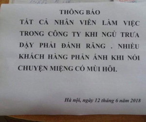 Cạn lời với quyết định mới của công ty, đuổi việc nhân viên trong 'chớp mắt' nếu không... chào lãnh đạo