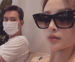 Chồng đại gia của Huyền Baby cũng sở hữu gương mặt hack tuổi, thoáng nhìn cứ tưởng trai tân