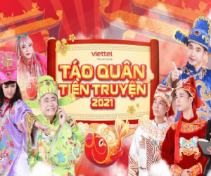 Chiều lòng khán giả, năm nay Viettel cho ra mắt Táo Quân Tiền Truyện, thậm chí còn tổ chức rap battle giữa các anh tài trên thiên đình!