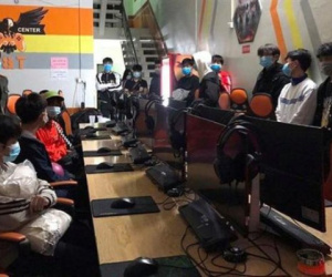 Phạt 35 triệu đồng, thu hồi giấy phép tiệm game vi phạm quy định phòng, chống dịch ở Móng Cái
