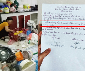 Phát hiện bản cam kết với em gái lúc đang dọn nhà, cô chị không thể nhịn cười với yêu cầu đầu tiên
