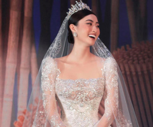 Lương Thuỳ Linh bất ngờ đăng ảnh váy cưới, Đỗ Mỹ Linh cùng đông đảo dân mạng tràn vào chúc mừng
