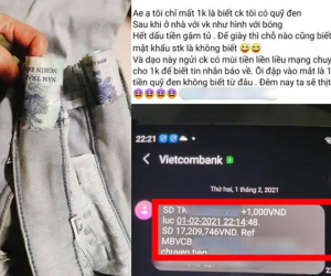 Chỉ mất 1 nghìn đồng, người vợ đã 'bóc mẽ' số quỹ đen chồng cất công che giấu bấy lâu với số tiền lớn gấp nhiều lần