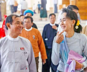 Chính biến Myanmar: Phía quân đội có động thái mới nhất với Tổng thống Win Myint