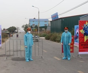 Phong tỏa toàn bộ huyện Cẩm Giàng, Hải Dương vì COVID-19