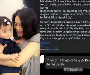 Biết tin bố vợ bị tai biến vẫn cấm vợ về ngoại ăn Tết, dòng tin nhắn bạc bẽo của người chồng khiến ai cũng phẫn nộ thay