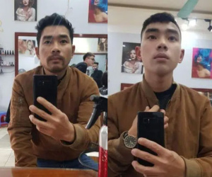 Tròn mắt với màn lột xác khó tin nhất MXH: Cắt tóc, cạo râu xong từ ông chú U40 hô biến thành nam thần U24