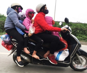 Những lưu ý khi 'khăn gói' về quê ăn Tết bằng xe máy