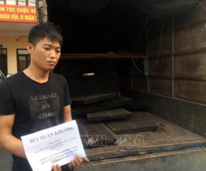 Lạng Sơn: Bắt giữ đối tượng trộm cắp nắp cống thoát nước trên đường cao tốc