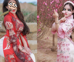 Cô gái chiếm sóng MXH với bộ ảnh áo dài nhưng màn khoe thân lại khiến dân tình ngán ngẩm