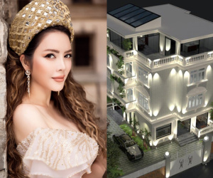 Sau 'cung điện' dát vàng và biệt phủ rộng 10.000m2, Lý Nhã Kỳ lại gây choáng khi hoàn thành biệt thự 4 tầng ngay trước thềm năm mới