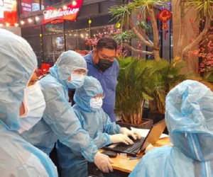 Đưa 84 người tại quán nhậu trên đường Tây Hòa, TP Thủ Đức đi cách ly tập trung