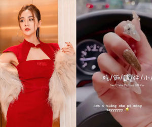 Người chơi hệ nail đồng loạt phô trương thanh thế đón Tết, lướt news feed gặp 3 gái xinh thì có đến 2 người khoe