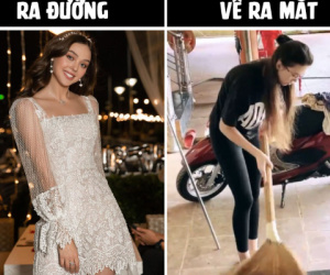Bạn gái Dũng 'gôn' chứng minh: Ra đường em là siêu mẫu quốc tế, về ra mắt chỉ như nàng dâu hiền