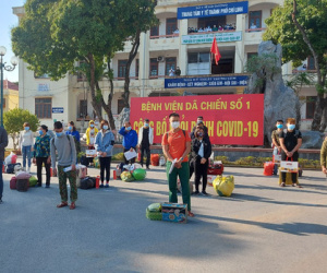 Thêm 22 bệnh nhân được công bố khỏi bệnh tại Chí Linh chiều 30 Tết