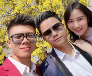 Tổng giám đốc Phan Thành chúc mừng năm mới sau siêu đám cưới, dân mạng nghi vấn 'phong độ nhờ vợ?'