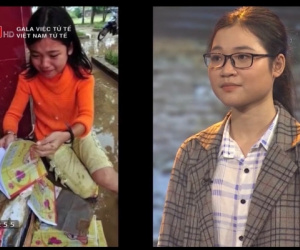 Cô bé khóc nức nở vì mưa lũ làm ướt sách vở cách đây 10 năm giờ ra sao?