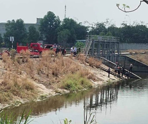 Trượt chân ngã xuống hồ nước, hai chị em tử vong