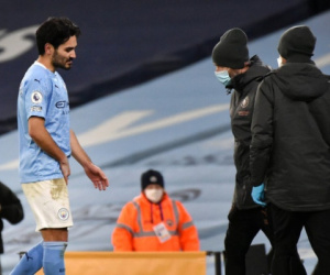 Man City vắng Gundogan vì chấn thương trước trận gặp Everton