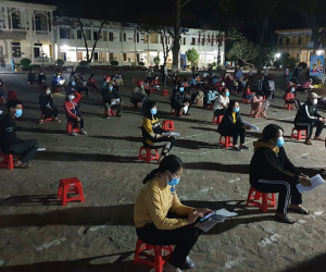 116 người ở TP Chí Linh hoàn thành cách ly trở về nhà đêm mùng 6 Tết