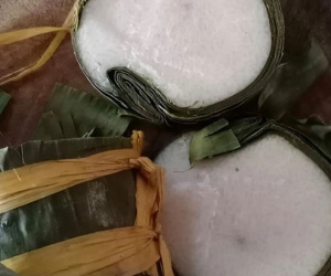 Ra chợ mua phải đòn bánh tét 'thịt tiêu biến', cô gái lên mạng kêu than thì bị dân mạng phản biện: Ăn thế này mới ngon!