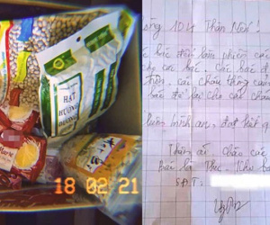 Quay lại phòng nội trú sau nửa tháng nhường làm khu cách ly, nữ sinh xúc động vì cảnh tượng trên sàn