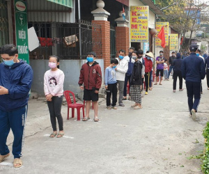 Hơn 37.000 mẫu xét nghiệm cộng đồng ở TP Chí Linh âm tính