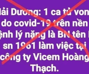 Hải Dương bác tin đồn có bệnh nhân Covid-19 tử vong